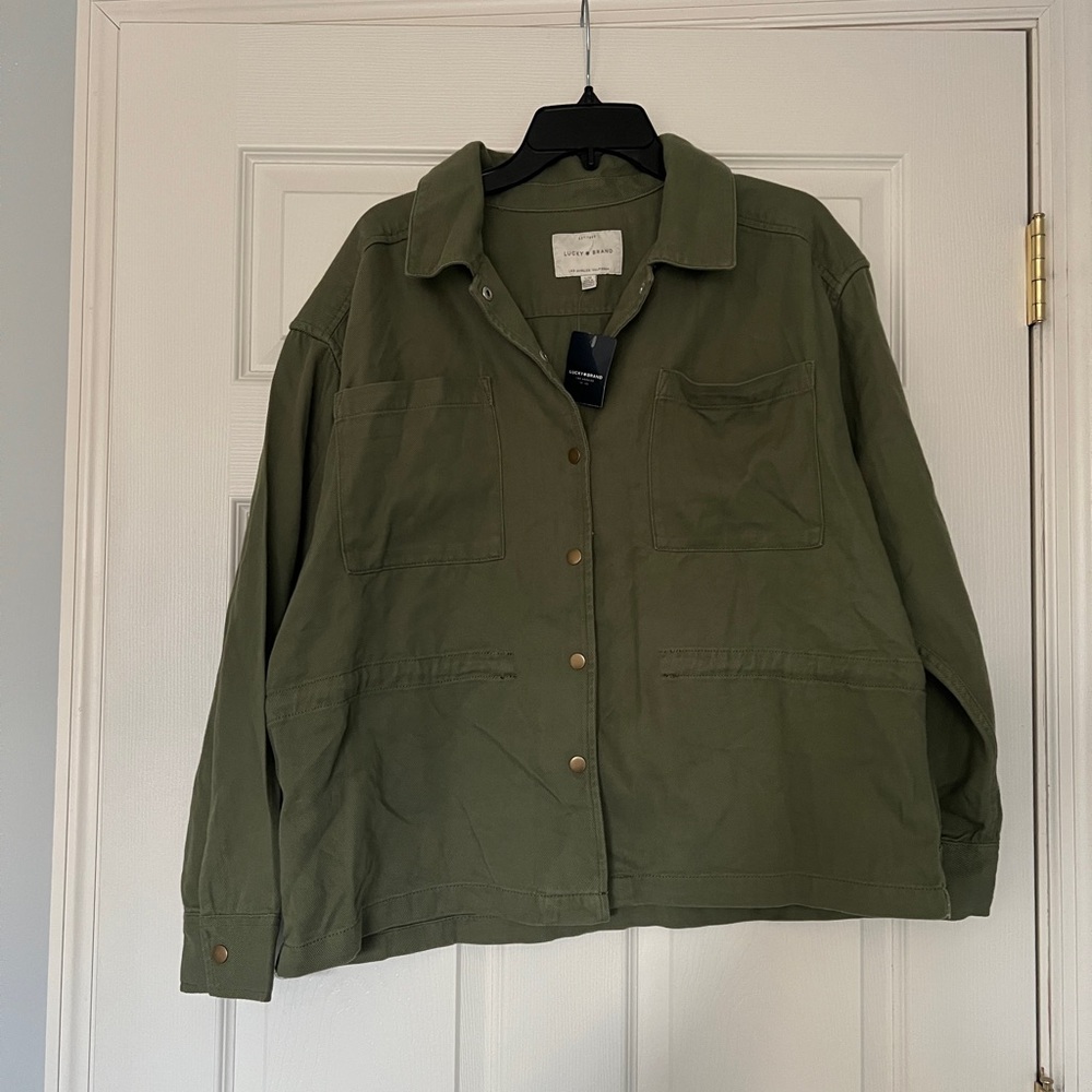 Lucky Brand Lightweight Utility Jacket NWT